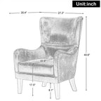 Verend Accent Chair (Set of 2) by Christopher Knight Home