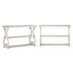 Eldoria Wood Scroll Sofa Table