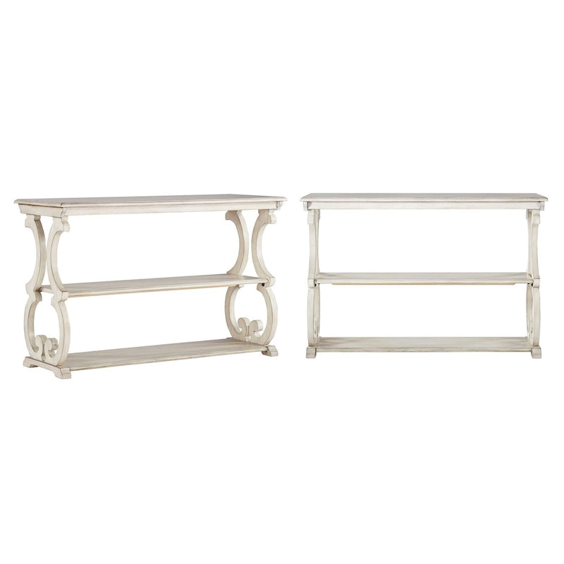 Eldoria Wood Scroll Sofa Table