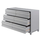 Middlebrook Contemporary Solid Wood 6-Drawer Dresser