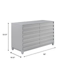 Middlebrook Contemporary Solid Wood 6-Drawer Dresser