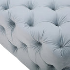 Piper Glam Tufted Velvet Ottoman Bench by Christopher Knight Home
