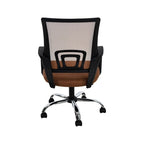 Ergonomic Breathable Mesh Office Chair  Adjustable Design with Lumbar Support and Enhanced Mobility with 360 Swivel Wheels