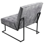 Corvus Savannah Tufted Velvet Upholstered Lounge Accent Chair