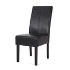 Pertica Upholstered T-Stitch Dining Chairs (Set of 2) by Christopher Knight Home