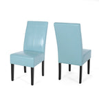 Pertica Upholstered T-Stitch Dining Chairs (Set of 2) by Christopher Knight Home