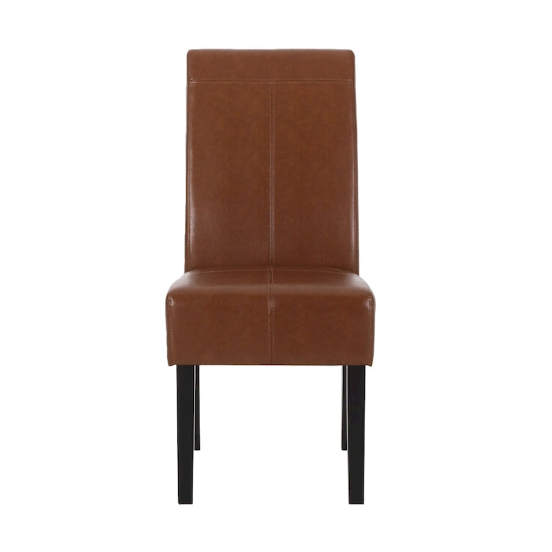 Pertica Upholstered T-Stitch Dining Chairs (Set of 2) by Christopher Knight Home