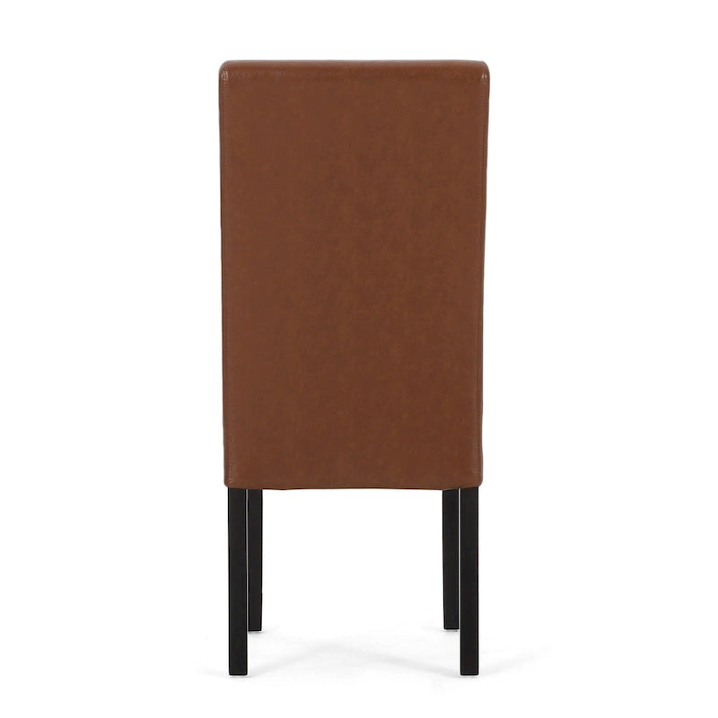 Pertica Upholstered T-Stitch Dining Chairs (Set of 2) by Christopher Knight Home