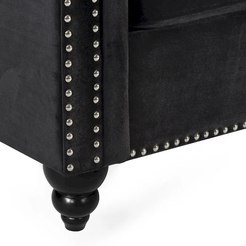 Parkhurst Tufted Velvet Sofa by Christopher Knight Home