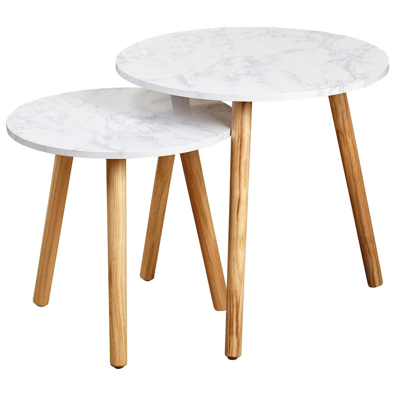 Simple Living Mid Century Darcy Nesting Tables