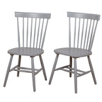 Simple Living Venice Solid Wood Spindle Dining Chairs (Set of 2)