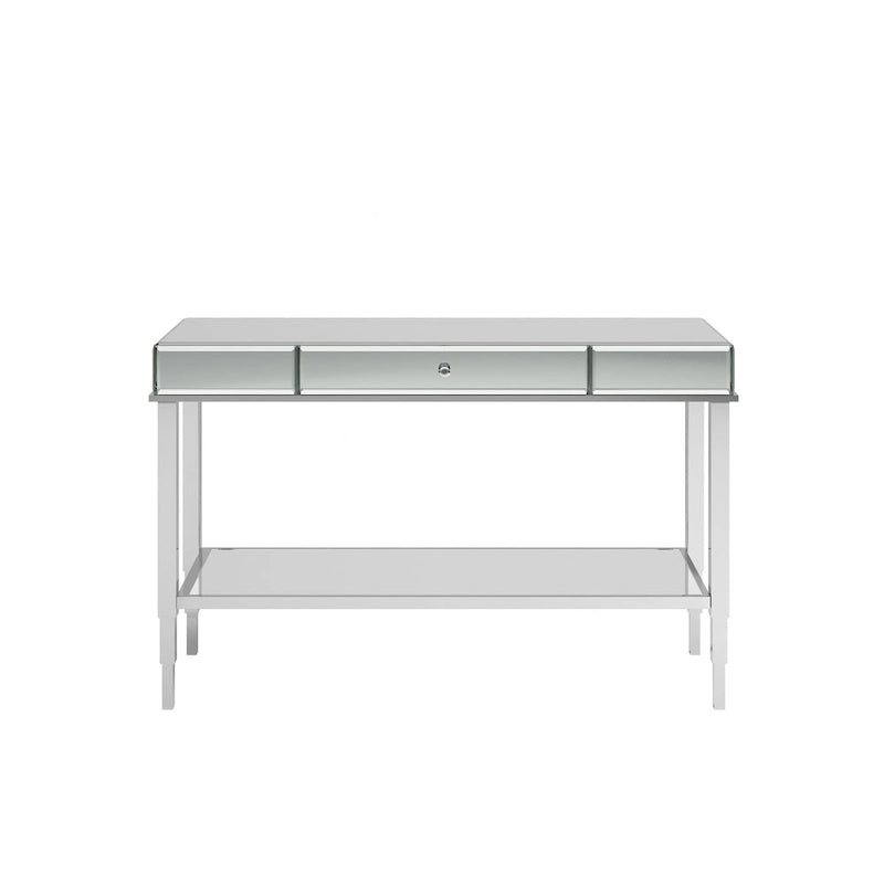 Camille Mirrored TV Stand Console Table with Drawer by iNSPIRE Q Bold