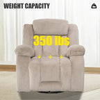 Rocker and Swivel Upholstered Recliner