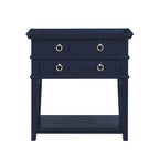 Collette 2-Drawer Tray Top Nightstand by Greyson Living