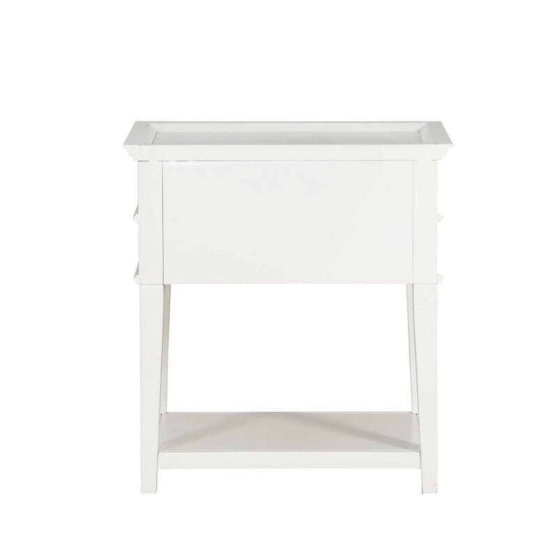 Collette 2-Drawer Tray Top Nightstand by Greyson Living