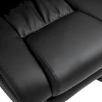 Vinsetto Office Desk Chair Recliner, Height Adjustable Movable Lumbar Support with 6-Point Vibrating Massage