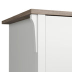 Bush Furniture Salinas 60W L Shaped Desk with Drawers and Storage