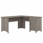 Bush Furniture Salinas 60W L Shaped Desk with Drawers and Storage