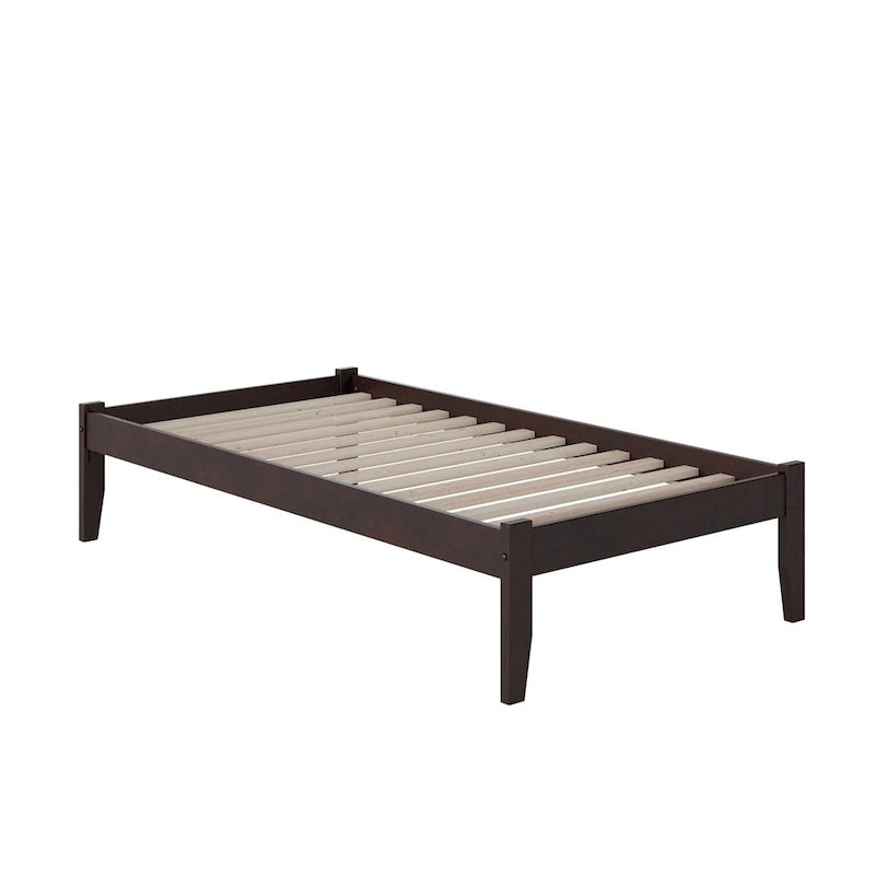 Concord Twin XL Platform Bed in Espresso