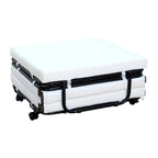 HomCom Folding Sofa Ottoman Lounge Bed Sleeper