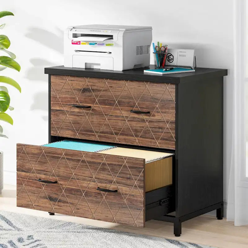 2-Drawer File Cabinet, Lateral Filing Cabinet, Office File Cabinet