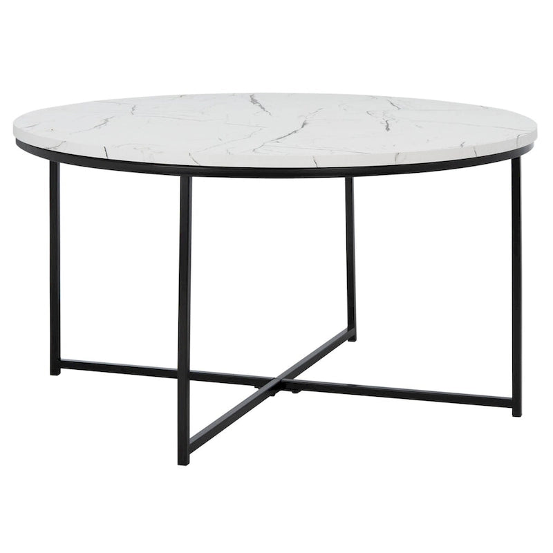 SAFAVIEH Alverda Marble Coffee Table - 35 W x 35 D x 19 H - 35Wx35Dx19H