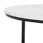 SAFAVIEH Alverda Marble Coffee Table - 35 W x 35 D x 19 H - 35Wx35Dx19H