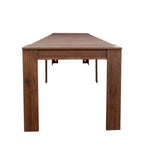 Multifunctional Extendable Rectangular Console Dining Table for 4-8 People